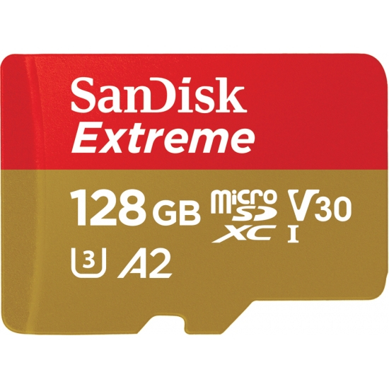 Sandisk 128GB Extreme microSDXC