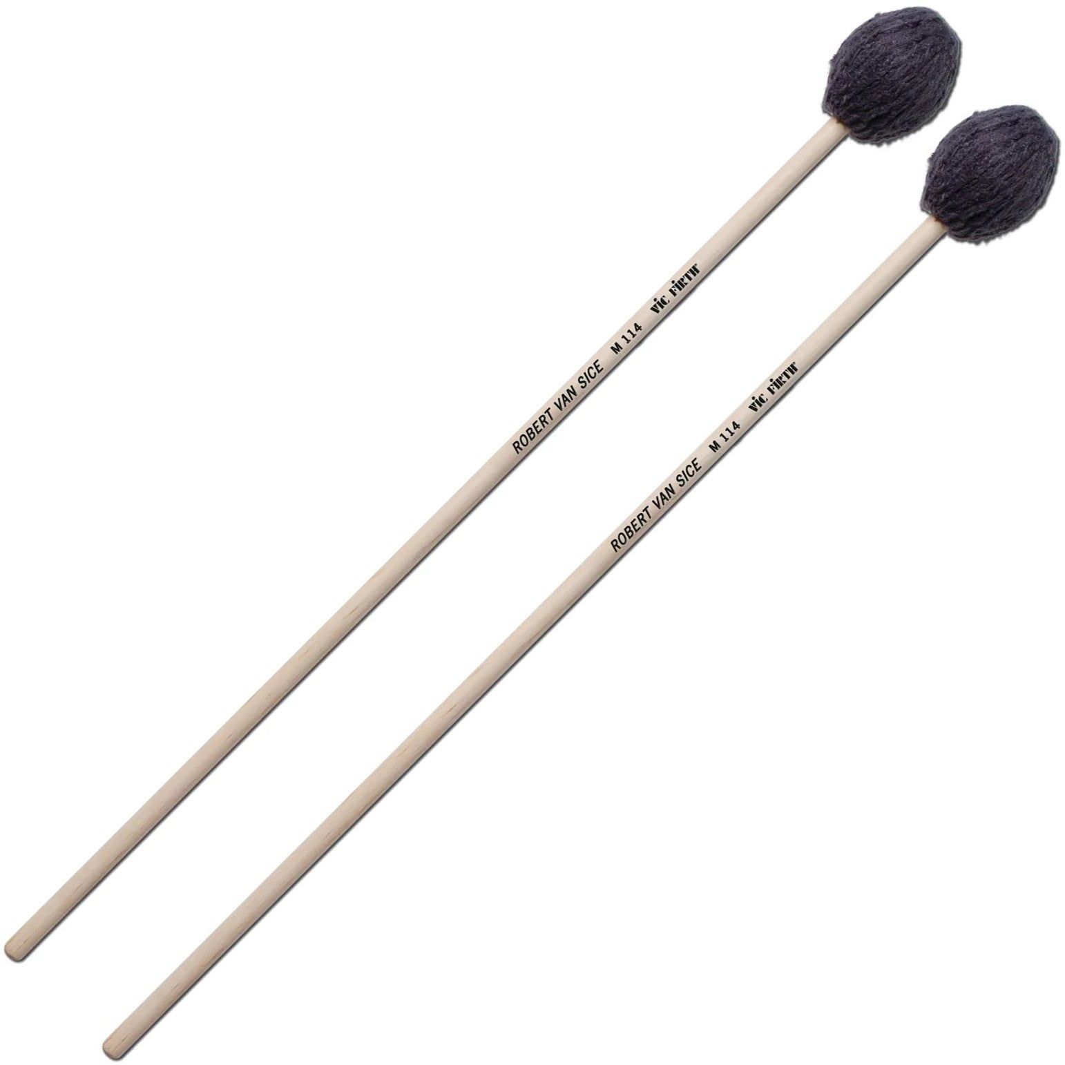 Vic Firth Robert Van Sice Signature Charcoal Gray Medium Mallets