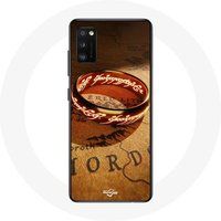 Maniacase Hoesje voor Samsung Galaxy A41 The Lord of the Rings De Ringen van de Macht