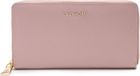 Lazarotti Bologna Leather Zip Around Wallet With 16 Card Slots Pink