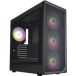 1stPlayer Boîtier Moyen Tour E-ATX AU8 RGB avec panneau vitré (Noir)