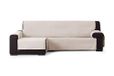 Eysa Garona Protect waterdichte en ademende sofaovertrek, 90% katoen 10% polyester, beige, 290 cm.