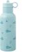 Fresk Thermosfles 500 ml - RVS Waterfles – Lekvrije Drinkfles voor Kinderen – Koude en Warme Dranken – BPA-vrij – Onbreekbaar – 2 Doppen – Thermosbeker – Drinkbeker Jongens - Blauw - Submarine