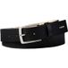 Calvin Klein Ceinture décontractée à boucle ardillon Noir/nickel brossé Taille : 90