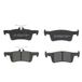 A.B.S. All Brake Systems Jeu de plaquettes de frein – Jeu de 4 pièces – Incl. indicateur d'usure – ECE-R90 – Convient pour Peugeot 308