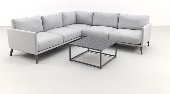 New York Sunbrella loungeset grijs - antraciet