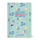 LEGAMI Agenda 2026-2027 - 16 maanden - Dag per pagina - Hardcover - Collect Bubbles not worries - Licht groen
