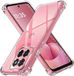 Techsuit Hoesje geschikt voor Motorola Moto G67 Power/G57 Power - Shockproof Silicone Back Cover - Transparant