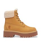 Timberland Stone Street Bottines en cuir imperméable marron pour femme