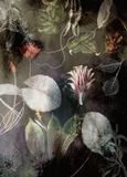 Komar Fotobehang Night Flowers 200x280cm Vliesbehang
