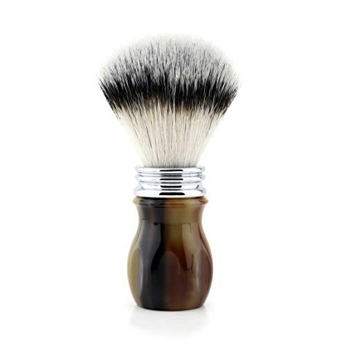 Jag Shaving Buffalo Hoorn Replica Scheerborstel Synthetisch Haar Luxe Premium Handgrepen Perfect Kerstcadeau voor hem