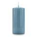 Cereria Di Giorgio - Gelakte kaars - Dusty Blue - 7x15 cm - 85 uur brandduur - met geschenkzakje