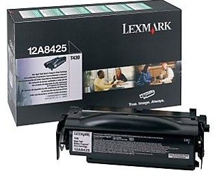 Lexmark T430 - Zwart - 12.000 Pagina's - Retourprogramma - Toner