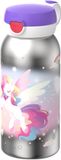 Mepal RVS drinkfles met flipdop Campus - 600 ml - Unicorn Glow