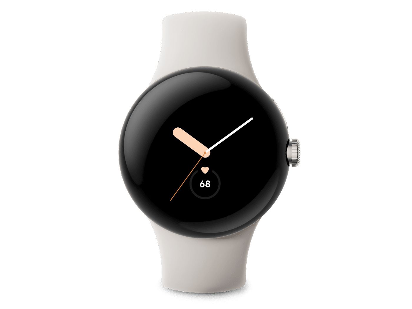 Google Pixel Watch - Smartwatch - 41mm - AMOLED - GPS - Zilver
