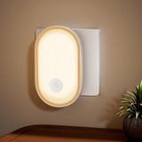 Alyvisun Nachtlampje voor kinderen, nachtlampje met schemeringssensor en instelbare helderheid, aan/uit/auto-modus, nachtlampje voor slaapkamer, badkamer, keuken, trappen