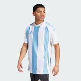 adidas heren Striped 24 Jersey Shirt, team light blue/white/white, 3XL