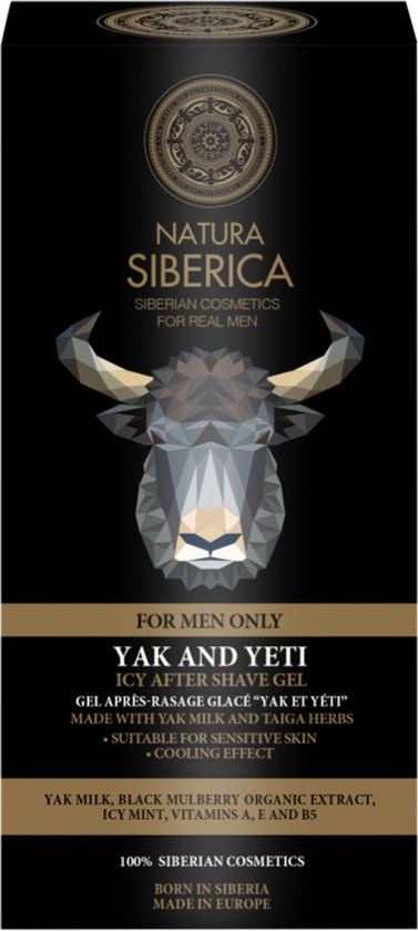 Natura Siberica Yak and Yeti Icy After Shave Gel - 150ml