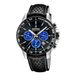 Festina F20561/6 Heren Horloge - Chronograaf - Mineraalglas - Roestvrijstaal/Leer - Zilverkleurig - Ø 45 mm - Quartz - Gesp - 10 ATM