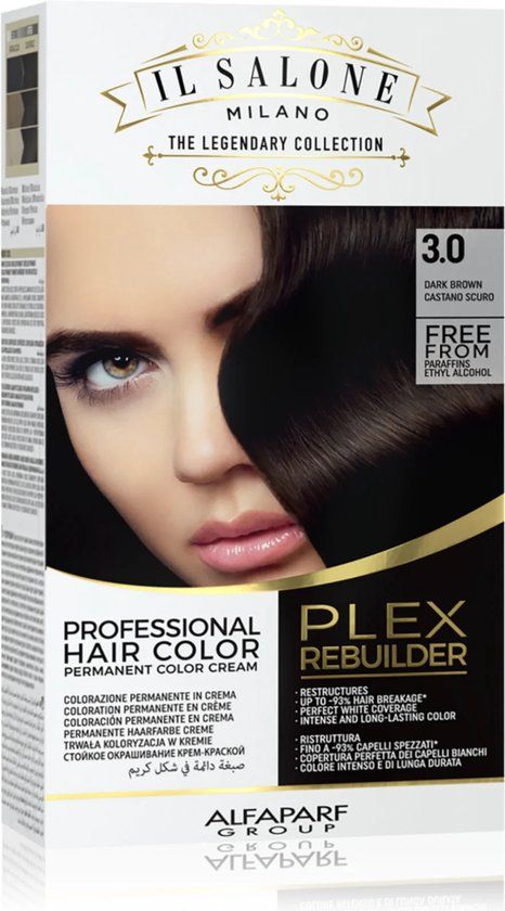 IL Salone - Alfaparf - Haarverf Kit - #3 Donker Bruin - 120 ml