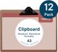 Europel Klembord - Hout - A3 Liggend - 12 stuks