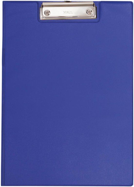 MAUL Klembordmap MAULpoly A4 staand PP-folie blauw