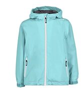 CMP Wind- en waterdichte regenjas voor meisjes, Wp 10.000 KID G JACKET FIX HOOD