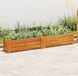 Maison Exclusive - Jardinière surélevée en bois d'acacia, 150x30x25 cm