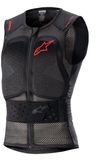 Alpinestars Nucleon Flex Pro Protectievest Transparant Smoke Rood Zwart - Jas