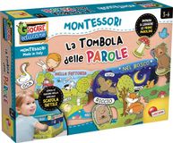 Lisciani 92802 Montessori Maxi Tombola, 3-6 jaar, Educatief spel, Meerkleurig