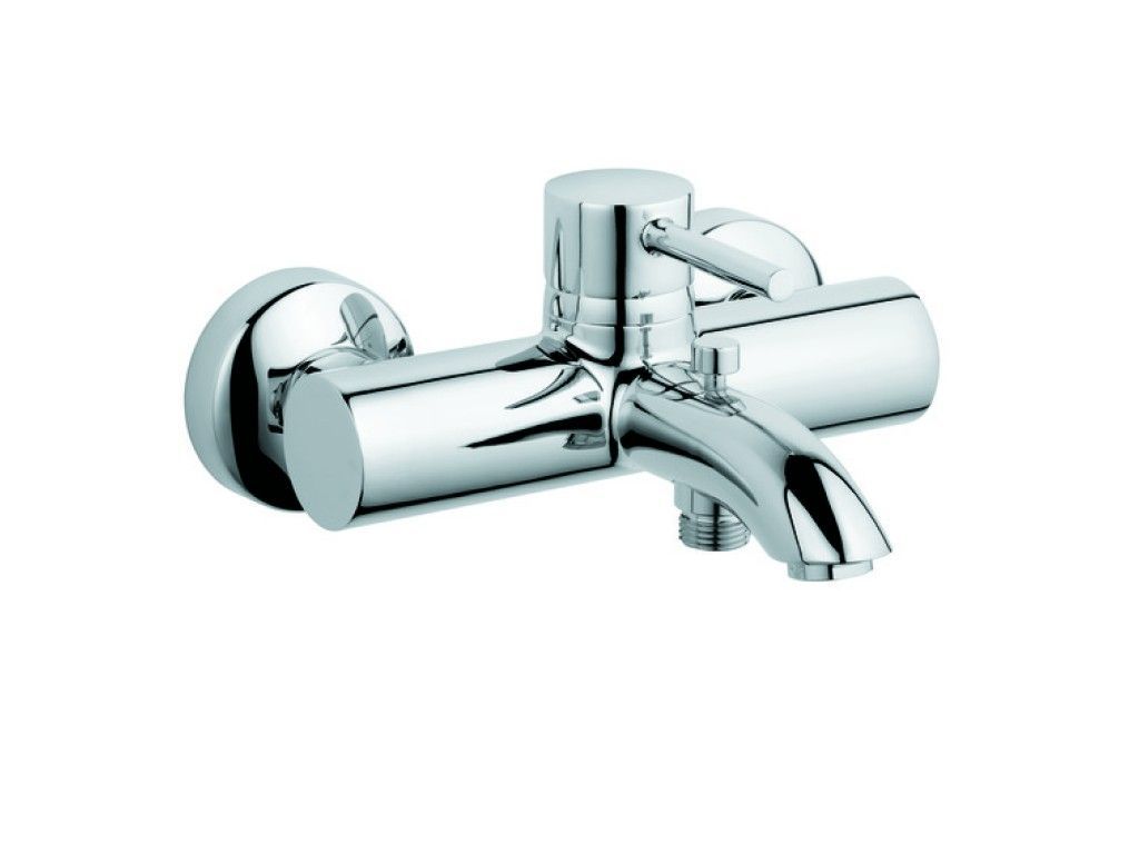 Kludi Bozz Single Lever Bath and Shower Mixer - Chrome
