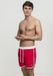 Urban Classics Zwemshorts Heren 4XL Zwart/Wit