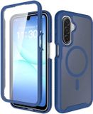 Selected by GSMpunt.nl Samsung Galaxy A17 / A16 / A26 Hoesje met Ingebouwde Screenprotector, Compatibel met MagSafe / Qi2, Full Protect, Schokbestendige Beschermhoes, Case Matte Blauw