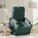 vidaXL Fauteuil releasable tissu vert foncé