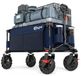 Merkloos Strandwagen Opvouwbaar 200 L 150 kg Zandwielen