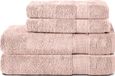 Komfortec Handdoekenset 2x handdoek 50x100 cm + 2x badhanddoek 70x140 cm - 100% Katoen - Roze