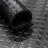 IVOL Rubbermat op rol - Noppen 3 mm - Breedte 200 cm - Rubber loper