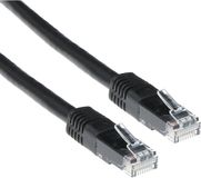 ACT IB4203 U/UTP CAT6A Patchkabel Zwart - 3 meter