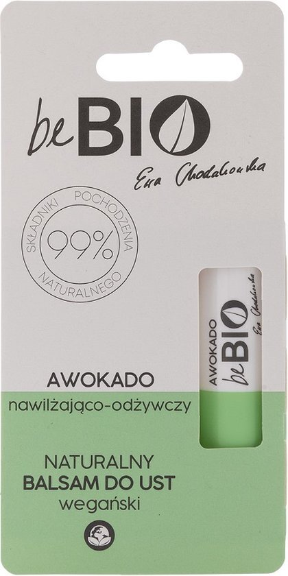 Natuurlijke hydraterende en revitaliserende lippenbalsem met avocado 5g