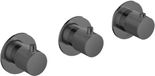 Hotbath Cobber X CX7067 inbouw douchethermostaat met 2 stopkranen (afbouwdeel)