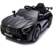 FINOOS Mercedes AMG GTR Elektrische Kinderauto - 12V - Zwart