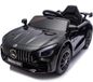 FINOOS Mercedes AMG GTR Elektrische Kinderauto - 12V - Zwart