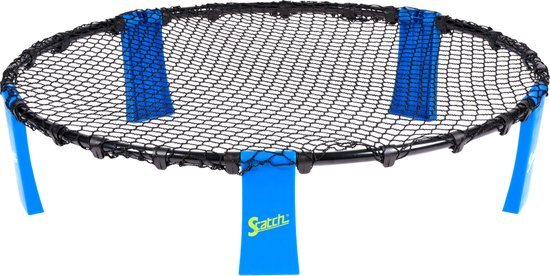 Scatch spyderball set - 92 x 20 cm - ook geschikt voor spikeball - incl. bal, pomp, frame, net en reistas
