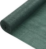 vidaXL Privacynet 75 g/m² 3,6x50 m HDPE groen