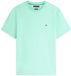 Tommy Hilfiger Men's T-shirt Aqua Cotton Short Sleeve Size S