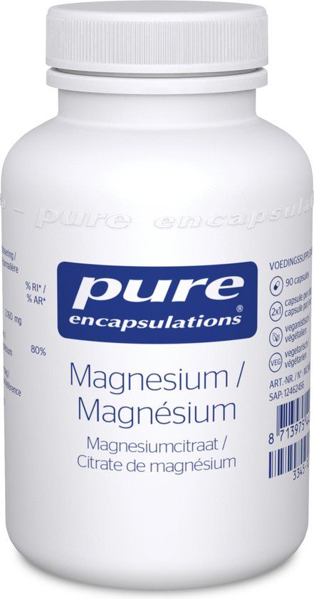 Pure Encapsulations Magnesium Citraat 90 Capsules