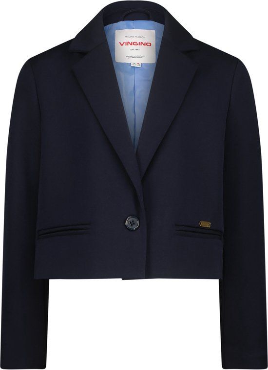 Vingino blazer Timmy navy meisjes maat 164