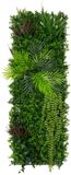 MonsterShop Kunstplanten wandpaneel Alina 50x150 cm Groen