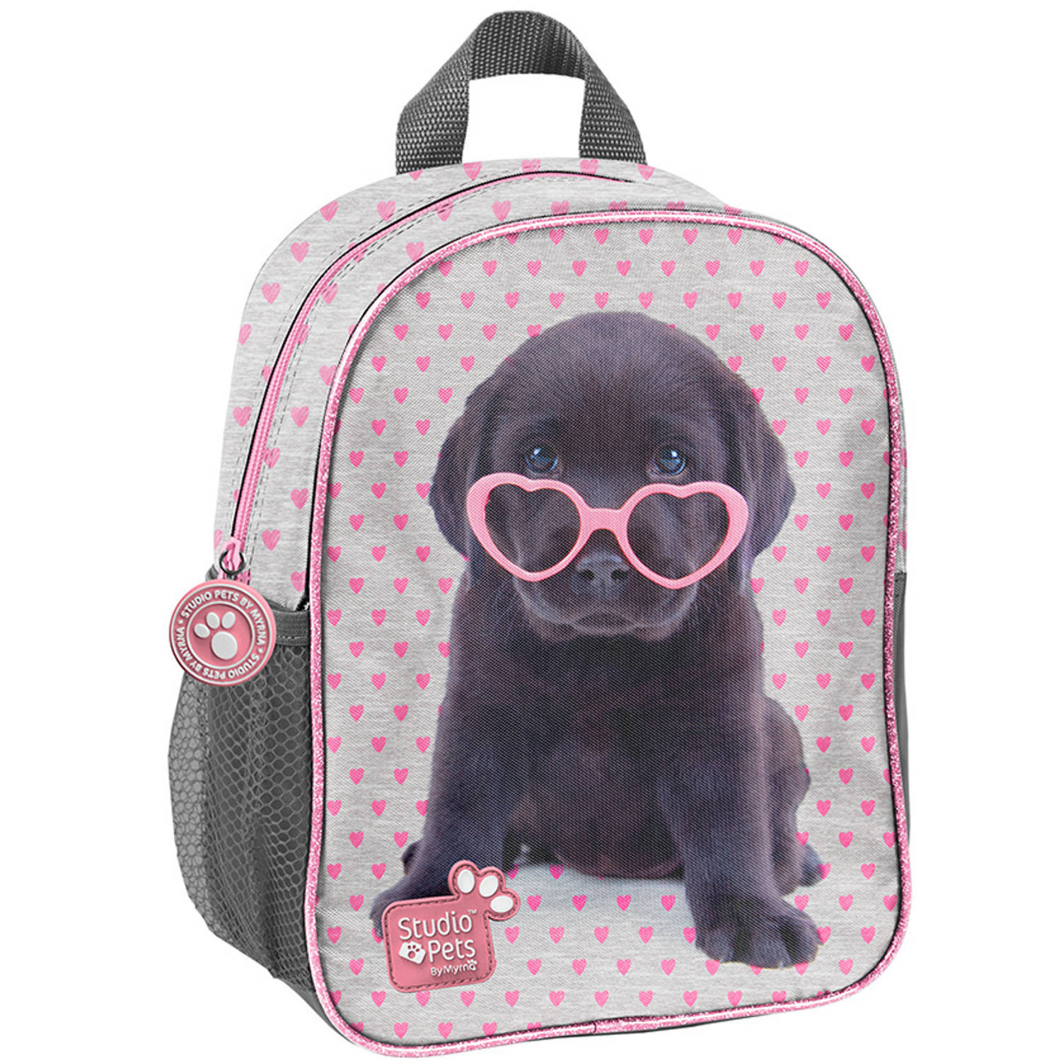 Studio Pets Puppy Glasses - Peuter Rugzak - 28 cm - Multi