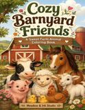 Cozy Barnyard Friends: A Sweet Farm Animal Coloring Book